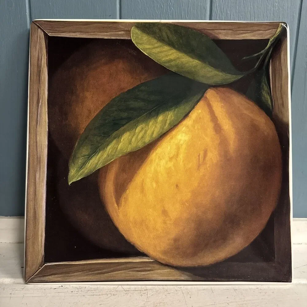 Jay Mercado, Certified International, Salad/Dessert/Fruit‎ Square Plate, 8
